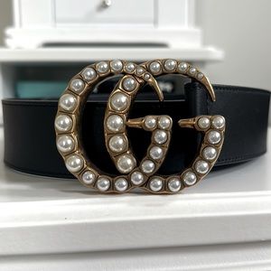 Gucci Pearl Belt